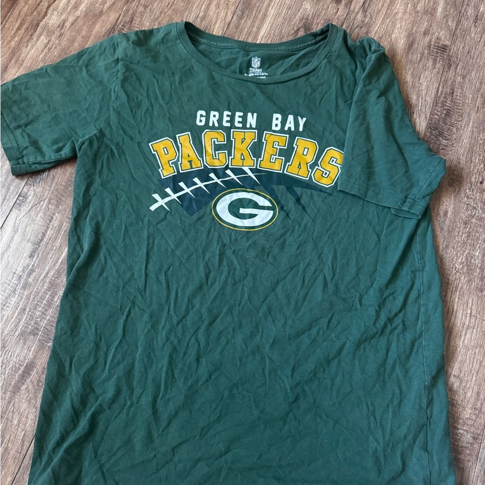 NFL Green Bay Packers Youth Green Tee